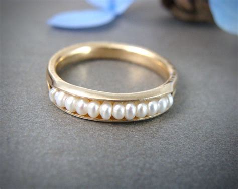 pearl ring chanel|chanel rings.